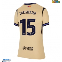 Barcelona Andreas Christensen #15 Bortedrakt Dame 2025-26 Kortermet